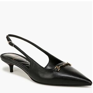 Farrah Kitten Heel Pointed Toe Slingback Pump (Women)